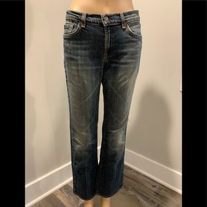 7 For All Man Kind bootcut vintage jeans